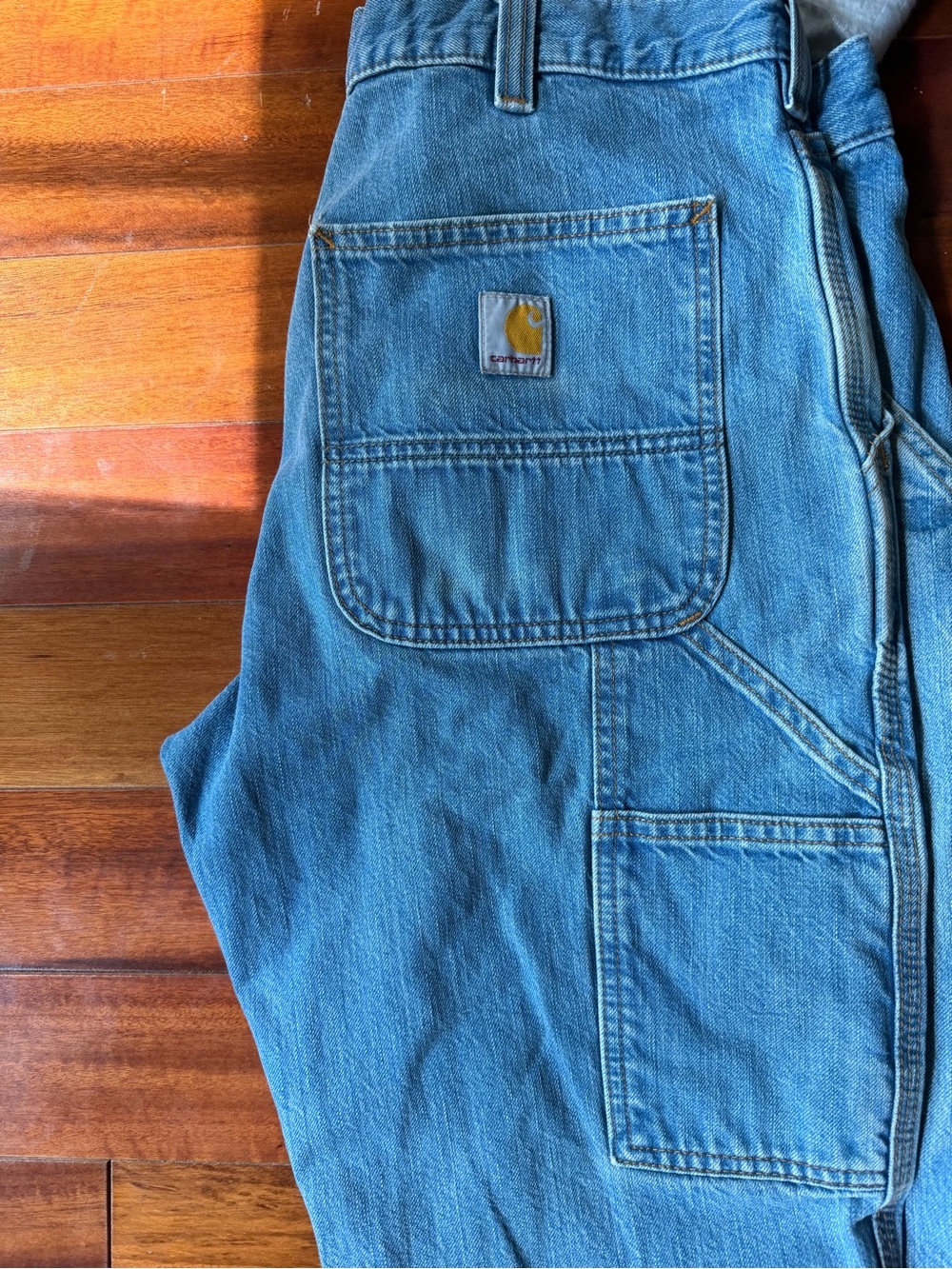 Carhartt Relaxed Fit Blue Work Jeans